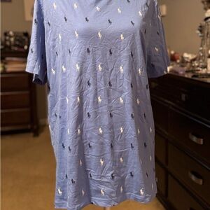 Brand New Light Blue Polo Ralph Lauren Tee Shirt